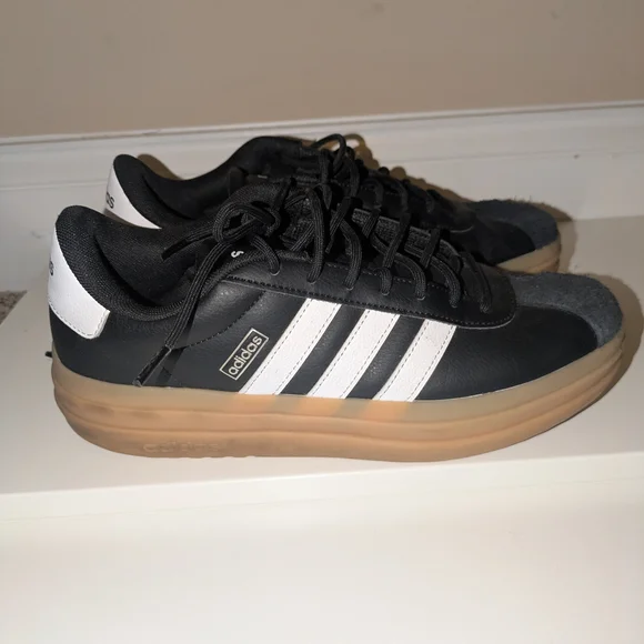 Adidas Black and White Sneakers - Picture 1 of 6